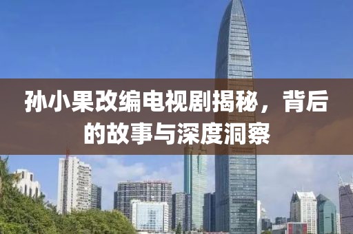 孫小果改編電視劇揭秘，背后的故事與深度洞察
