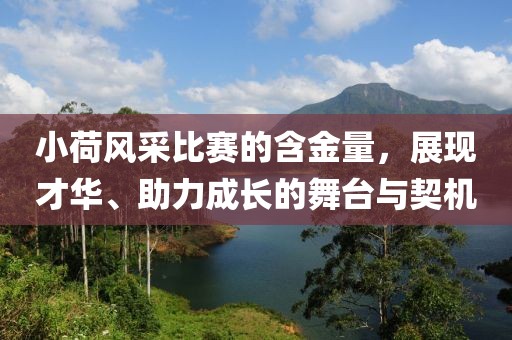 小荷風(fēng)采比賽的含金量，展現(xiàn)才華、助力成長的舞臺與契機