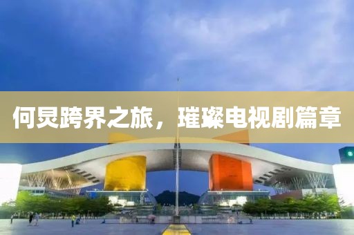 何炅跨界之旅，璀璨電視劇篇章