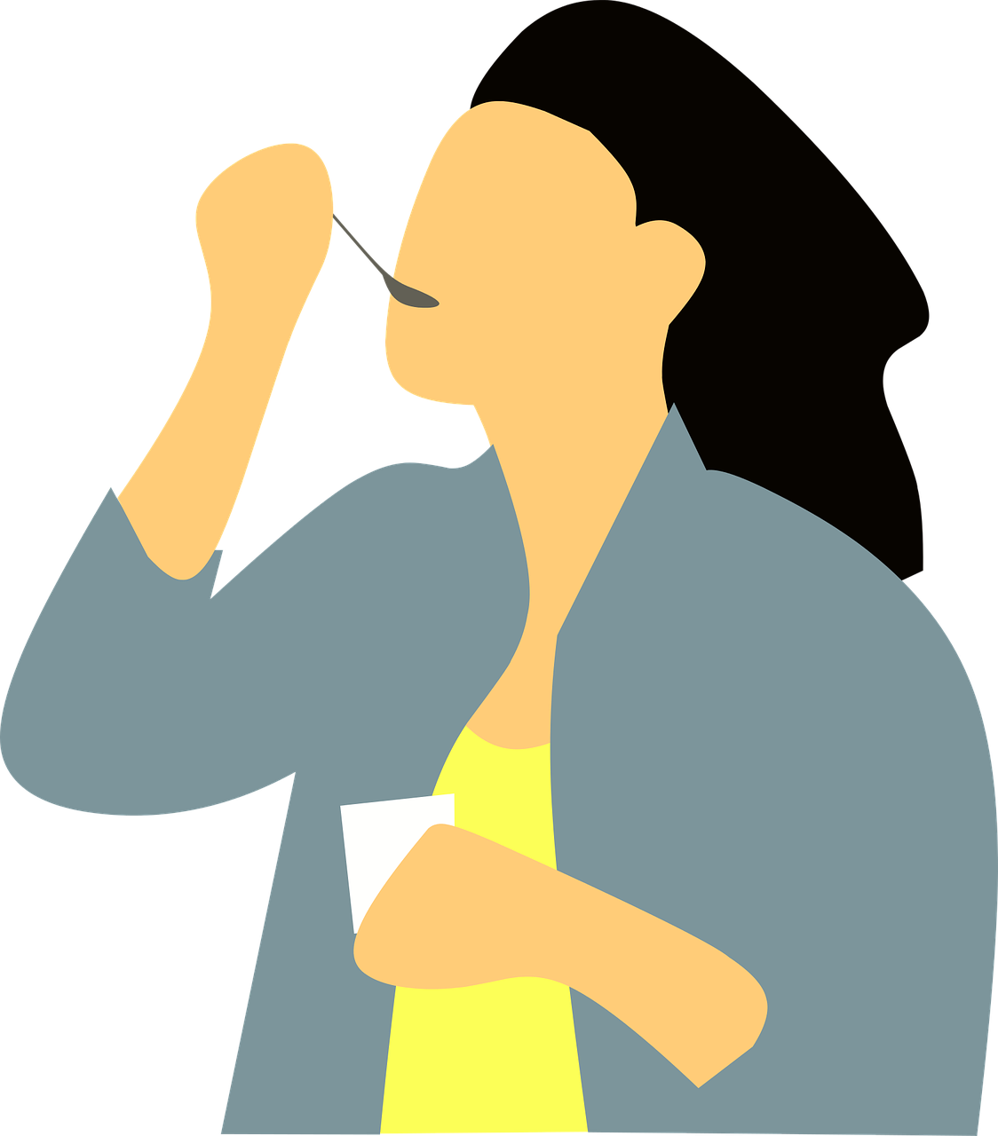 動(dòng)漫女生簡(jiǎn)筆畫，簡(jiǎn)單魅力藝術(shù)表現(xiàn)