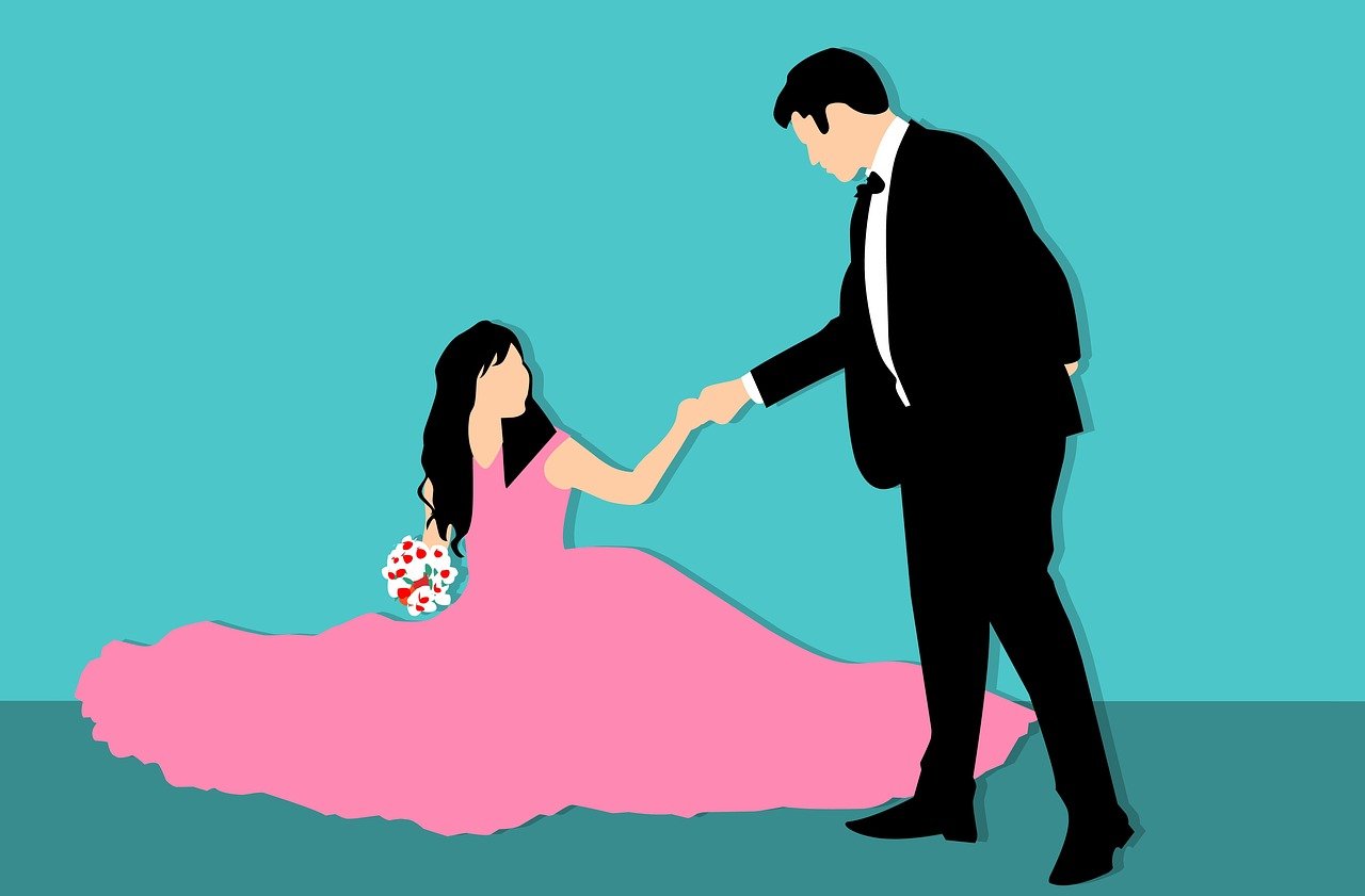 動漫中的美好結(jié)局，男女主角終成眷屬，步入婚姻殿堂的經(jīng)典動漫故事